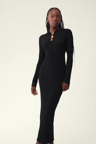 Knit Column Dress