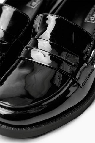 Block Heel Loafer