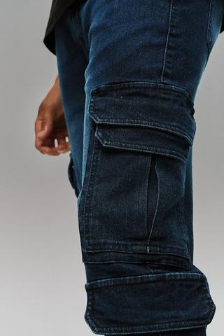 Skinny Cargo Denim