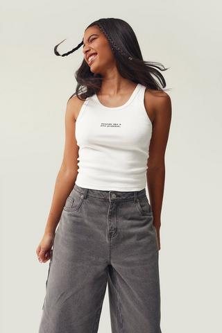 Ribbed Tank Top