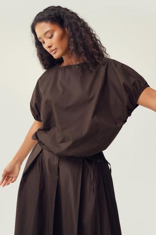 Bubble Hem Top