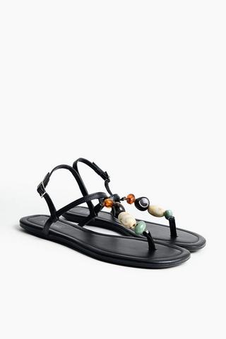 Stone Thong Sandals