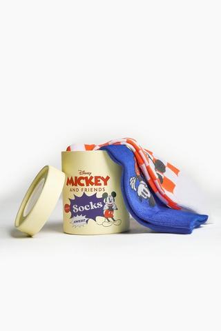 Mickey Mouse 2 Pack Socks