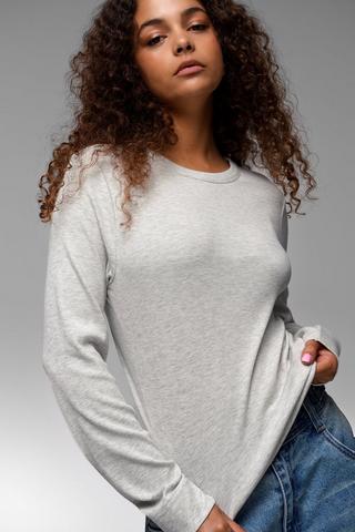 Ribbed Fitted Top