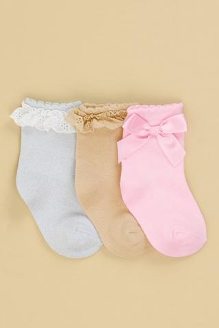 3 Pack Socks
