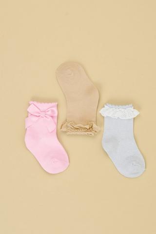 3 Pack Socks