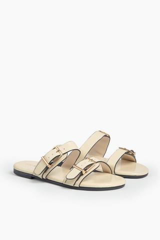 Double Buckle Sandal