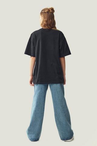 Rigid Wide leg Denim