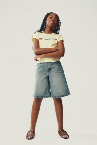 Baggy Denim Jorts