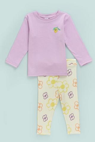 Sweat Top And Leggings Set