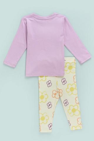 Sweat Top And Leggings Set