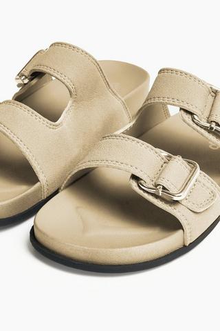 Double Buckle Sandal