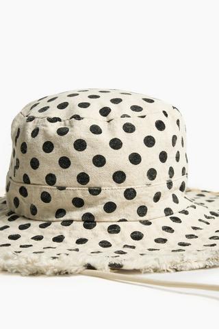 Polka Dot Fisherman Hat