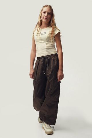 Baggy Cargo Barrel Pants