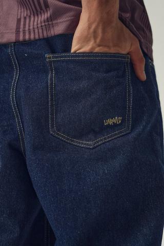 Baggy Denim Bermuda Shorts