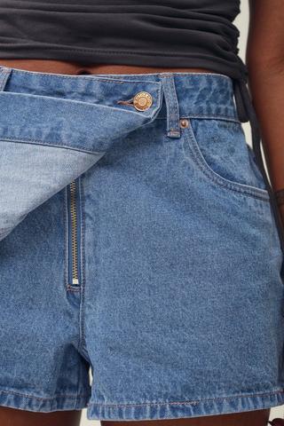 Denim Skort