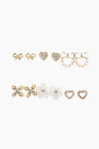 8 Pack Earring Set