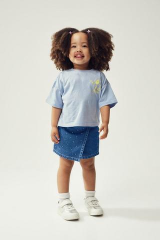 Denim Skort