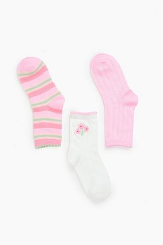 3 Pack Anklet Socks