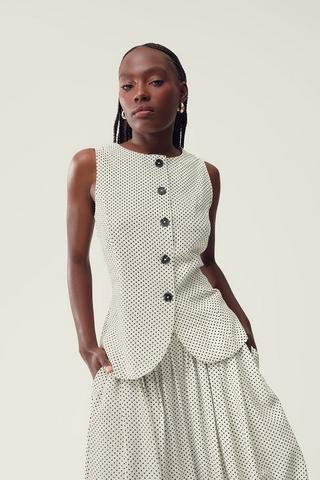 Polka Dot Waistcoat