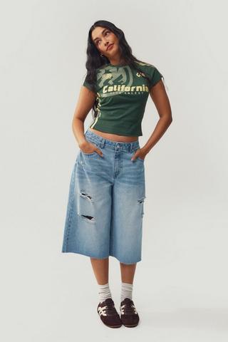Baggy Denim Jorts