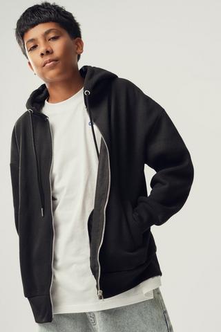 Zip Through Hoodie