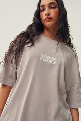 Interlock Oversized Boxy T-Shirt