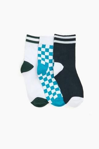 3 Pack Anklet Socks