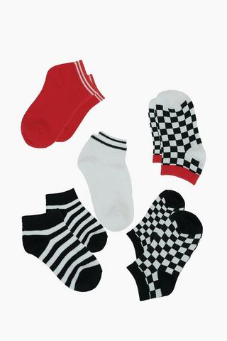 5 Pack Socks
