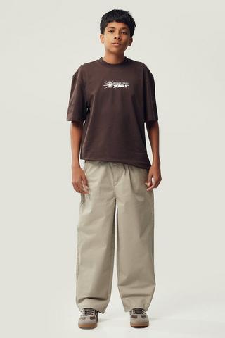 Pleated Baggy Pants