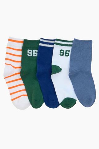 5 Pack Anklet Socks