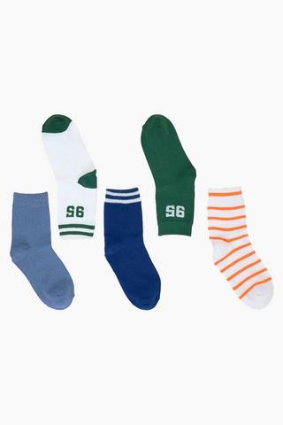 5 Pack Anklet Socks