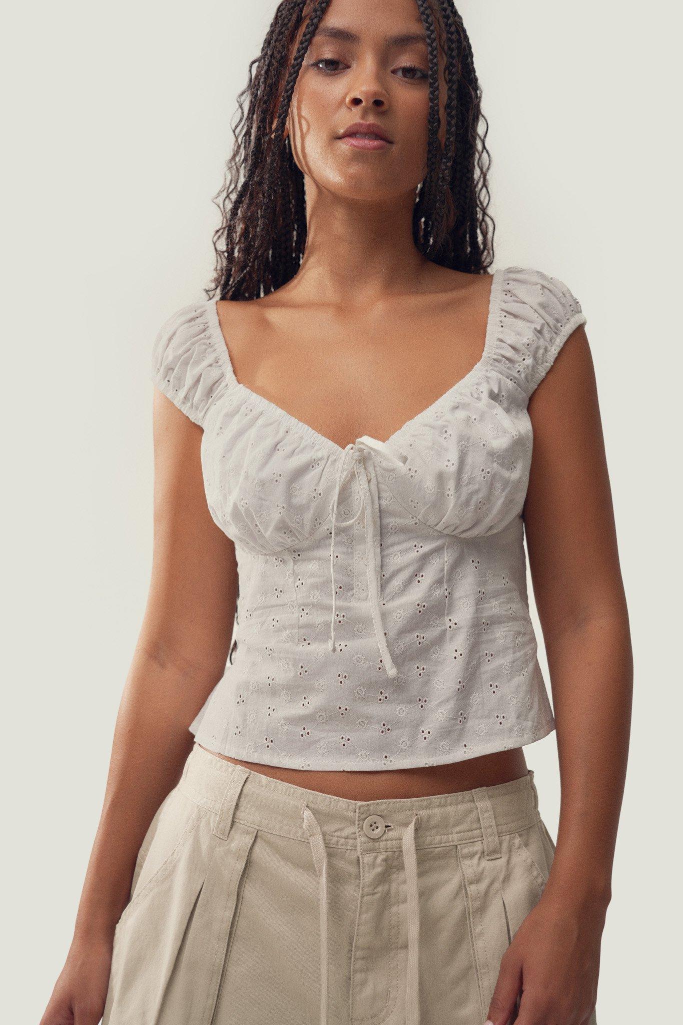 Lace Bustier Top
