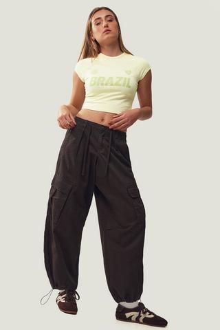 Cargo Baggy Barrel Pants