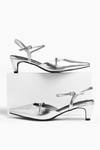 Slingback Court Heel