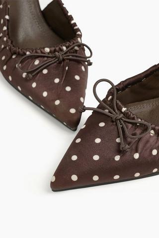 Polka Dot Court Heel