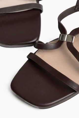 Strappy Block Heel