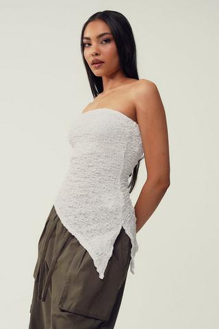 Asymmetrical Bandeau Top