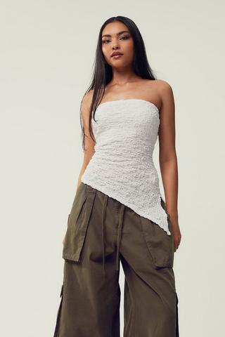 Asymmetrical Bandeau Top