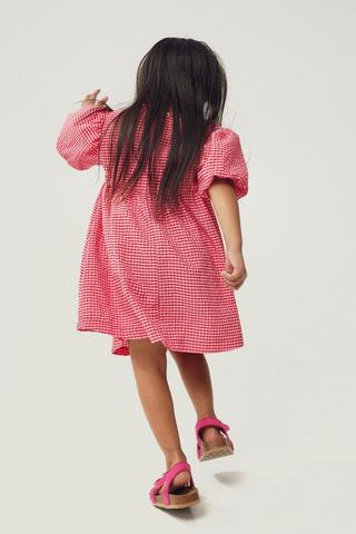 Gingham Babydoll Dress
