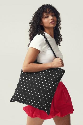 Polka Dot Tote Bag