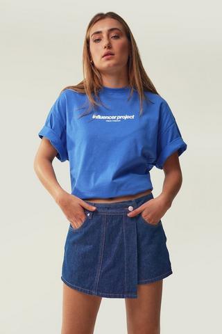 Denim Skort
