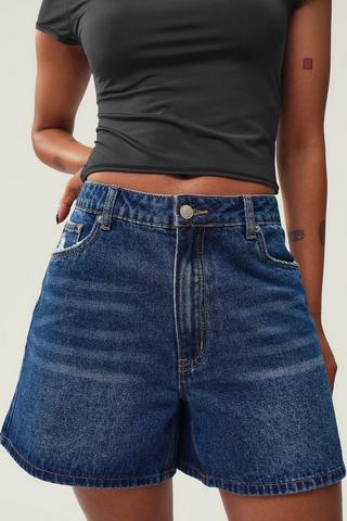 Relaxed Denim Shorts