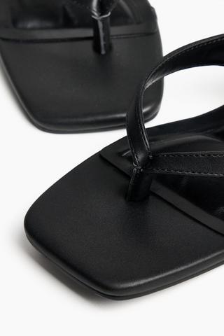 Thong Block Heel