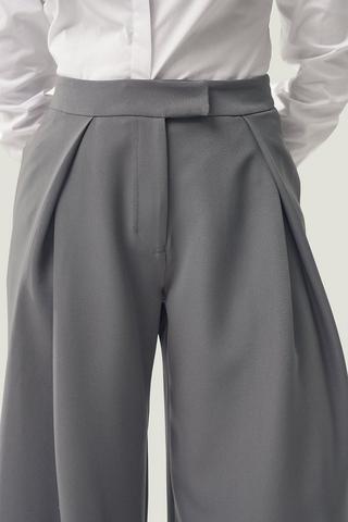 Tailored Wide Leg Pants