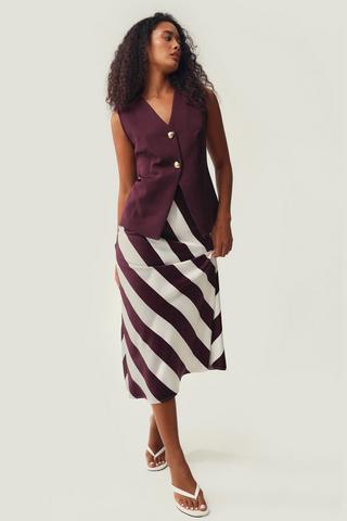 Satin Slip Skirt