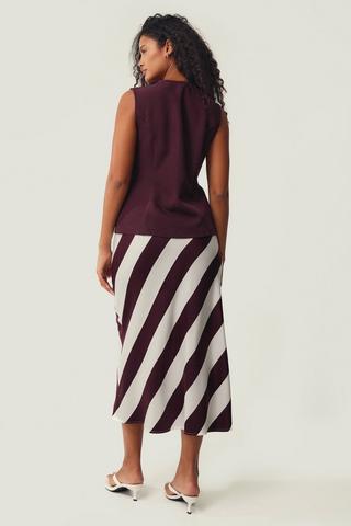Satin Slip Skirt
