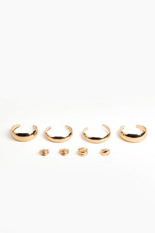Bracelets And Rings Set