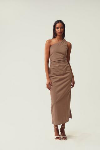 Asymmetrical A-Line Dress