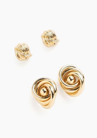 2 Pack Stud Earrings